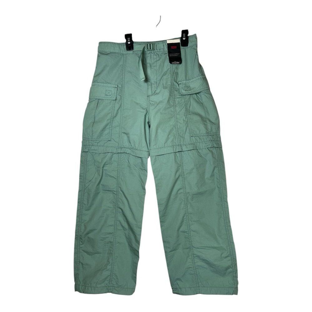 Levi’s Cargo Pants Shorts Womens Size 27 Convertible Tear Away Lightweight Y2K